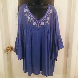🎉3 for $20🎉Vintage America Boho top. Size 3X NWT